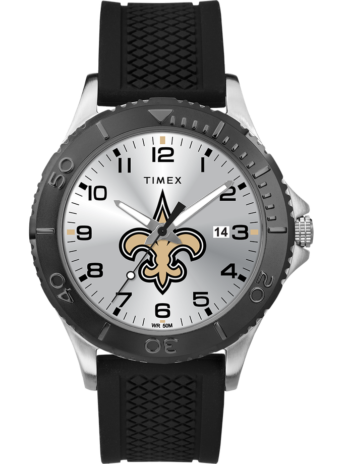 Timex Gamer Black New Orleans Saints Free shipping