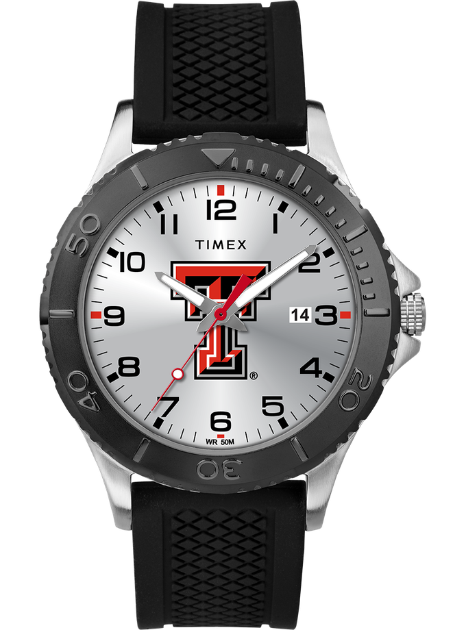 Timex Gamer Black Texas Tech Red Raiders Same Day Delivery