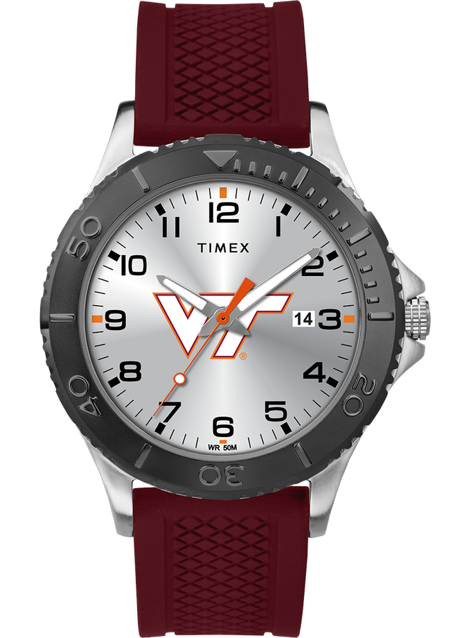 Timex Gamer Crimson Virginia Tech Hokies Best Buy