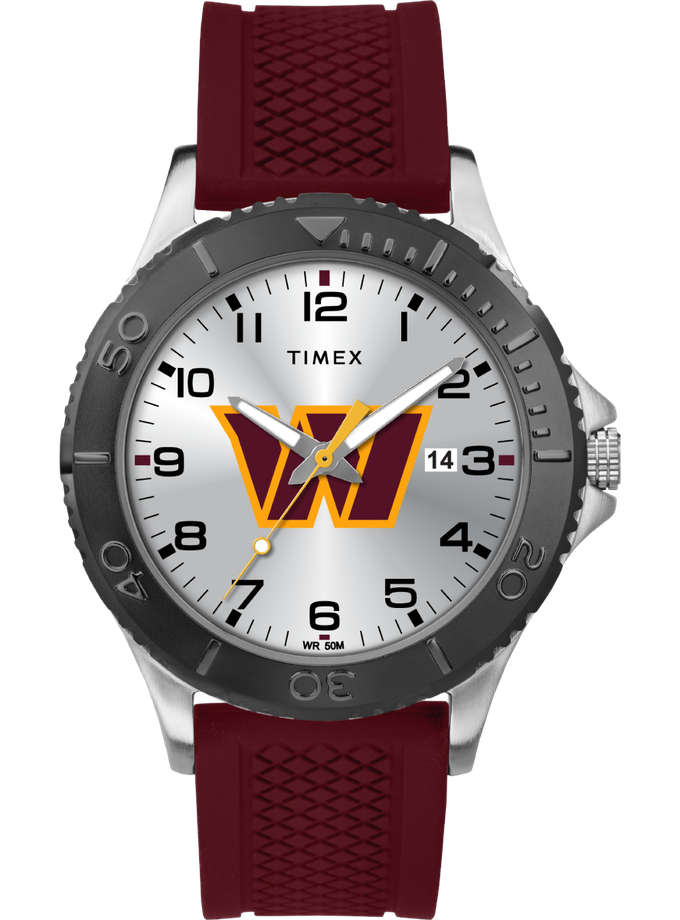 Timex Gamer Crimson Washington Commanders Same Day Delivery