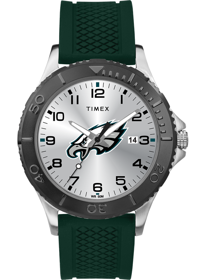 Timex Gamer Green Philadelphia Eagles Same Day Delivery