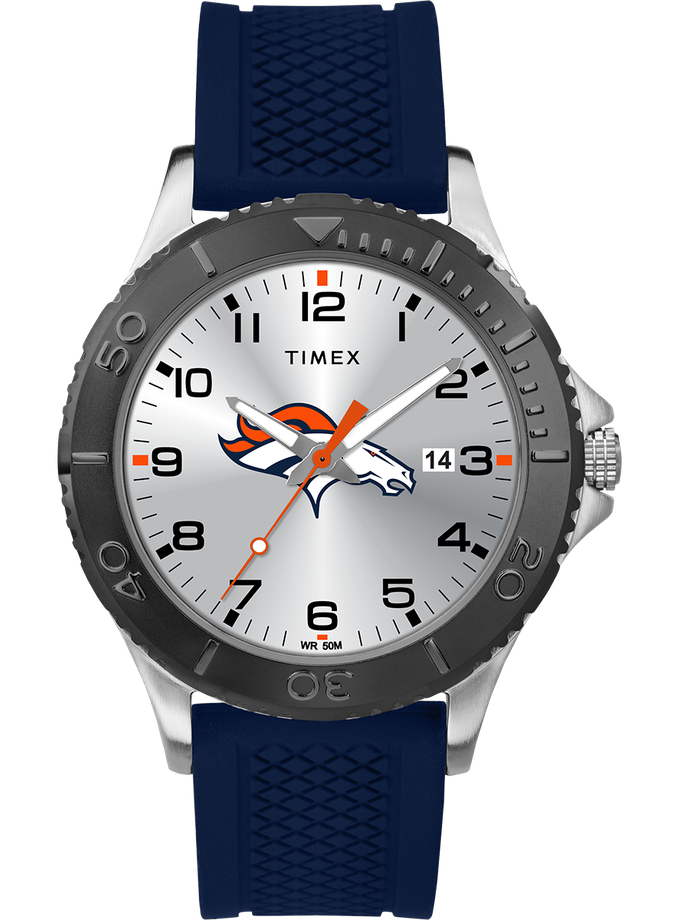 Timex Gamer Navy Denver Broncos Free shipping