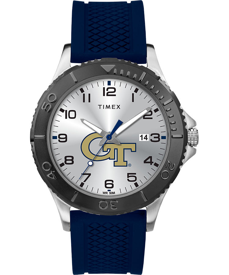 Timex Gamer Navy Georgia Tech Yellow Jackets Free shipping