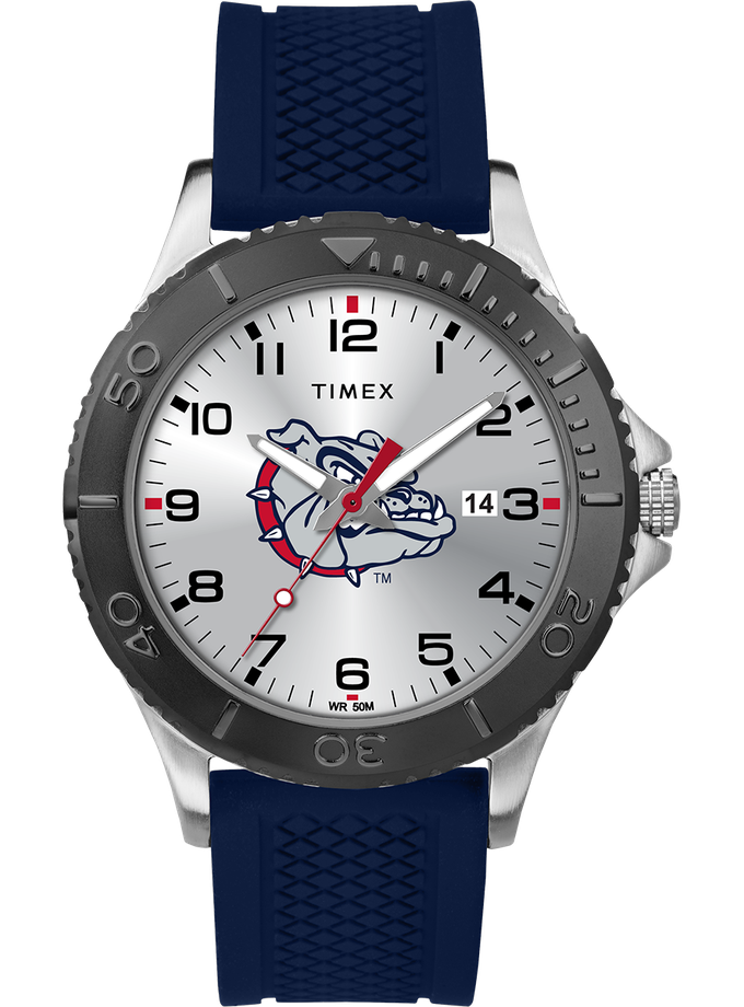 Timex Gamer Navy Gonzaga Bulldogs Same Day Delivery