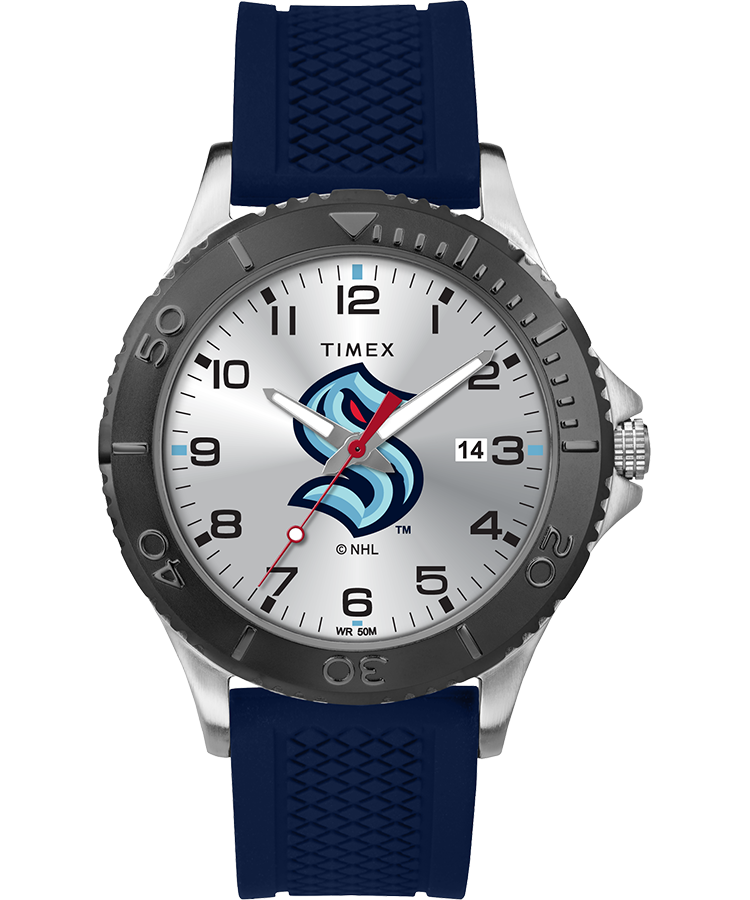 Timex Gamer Navy Seattle Kraken High Quality