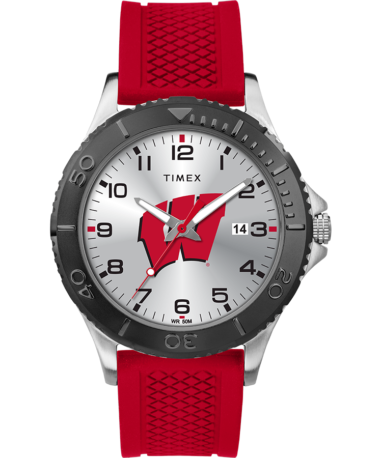 Timex Gamer Red Wisconsin Badgers High Quality