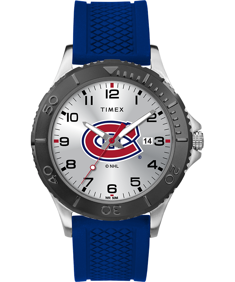 Timex Gamer Royal Blue Montreal Canadiens Same Day Delivery