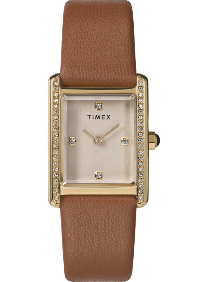 Timex Hailey 24mm Leather Strap Watch Same Day Delivery