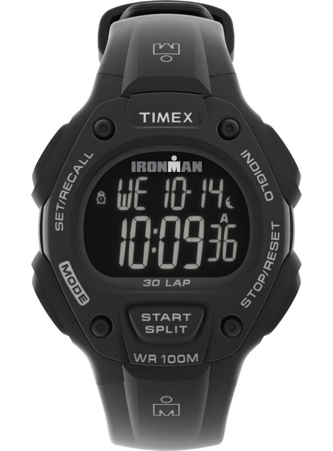 TIMEX® IRONMAN® Classic 30 38mm Resin Strap Watch Free shipping