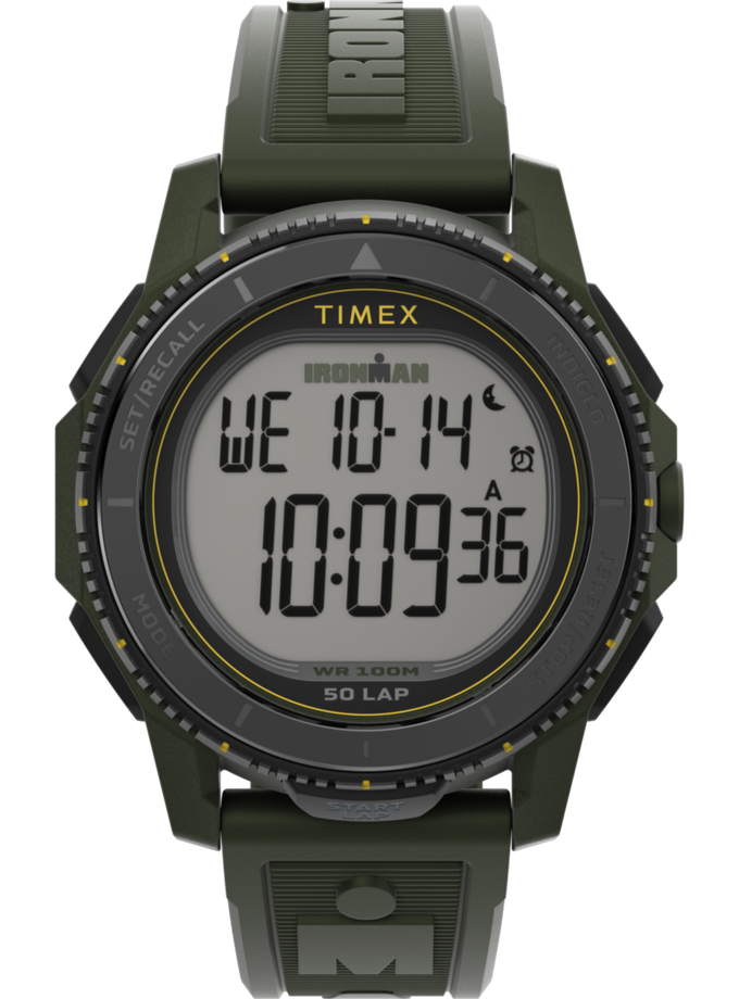 Timex Ironman Digital Adrenaline 46.5mm Resin Strap Watch Best Buy