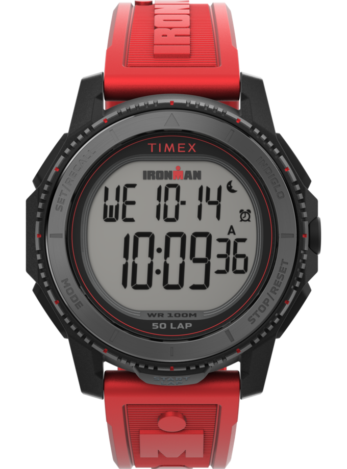 Timex Ironman Digital Adrenaline 46.5mm Resin Strap Watch For Sale