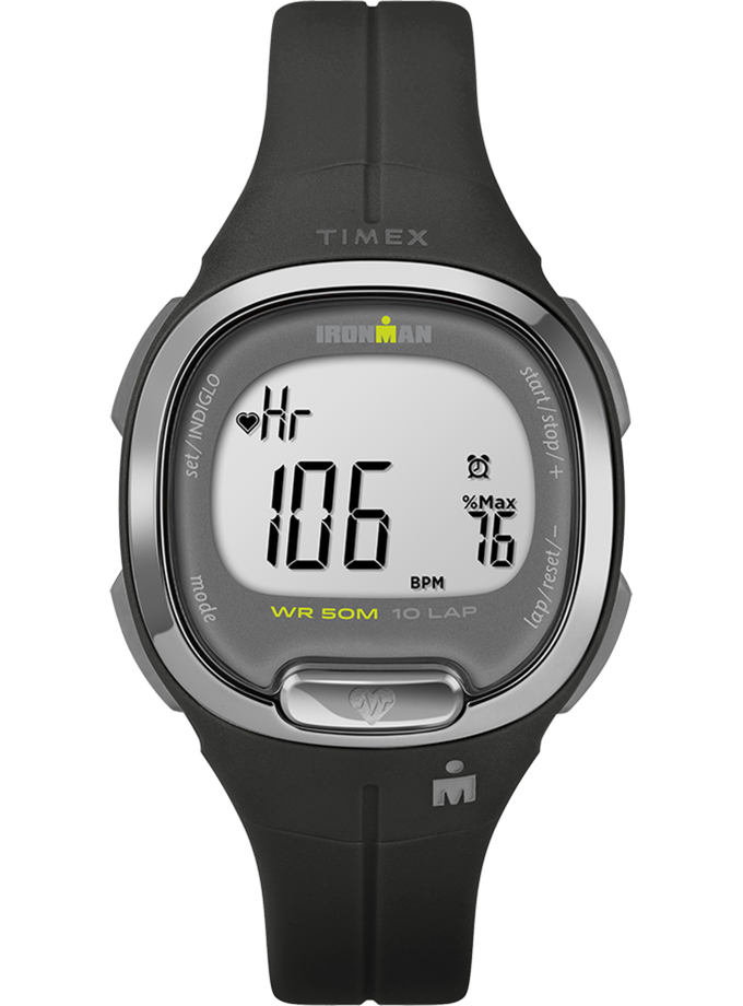 Timex Ironman HeartFIT™ Transit+ 33mm Resin Strap Activity and Heart Rate Watch For Sale