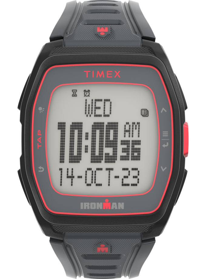 TIMEX® IRONMAN® T300 42mm Silicone Strap Watch Same Day Delivery