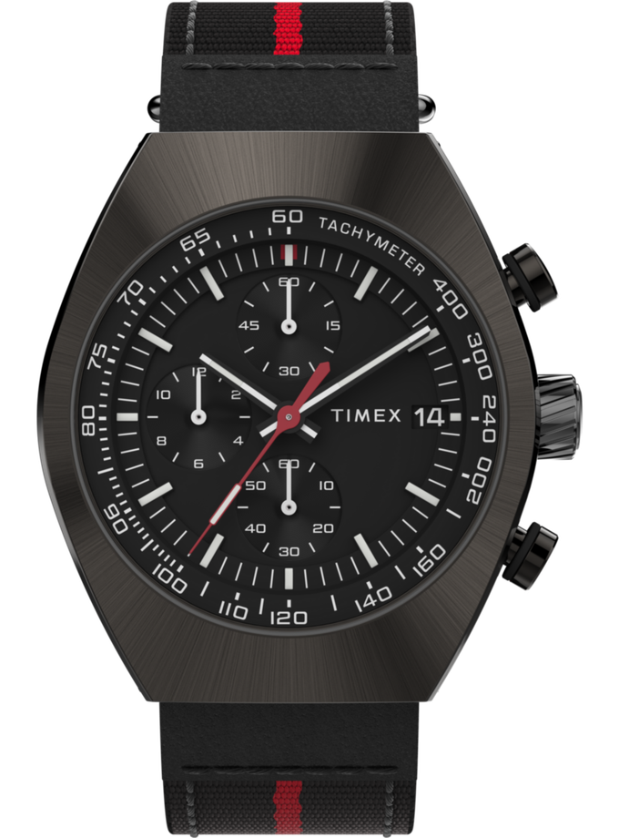 Timex Legacy Tonneau 42mm Fabric Strap Watch New Arrival