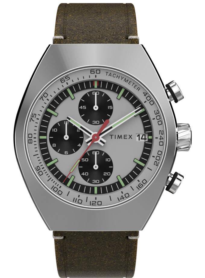 Timex Legacy Tonneau 42mm Leather Strap Watch New Arrival