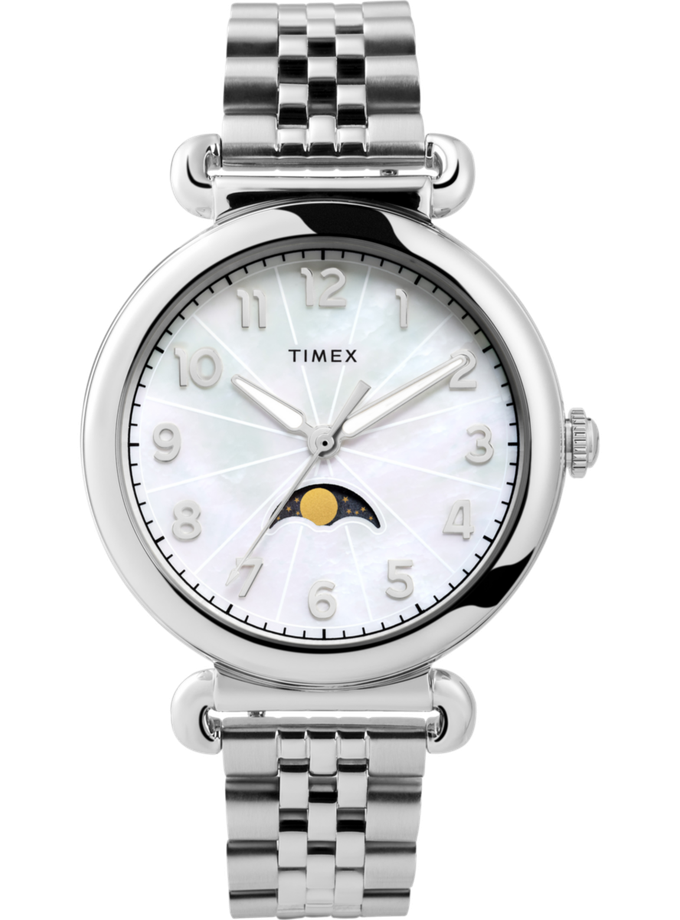 Timex Model 23 38mm Stainless Steel Bracelet Watch High Quality