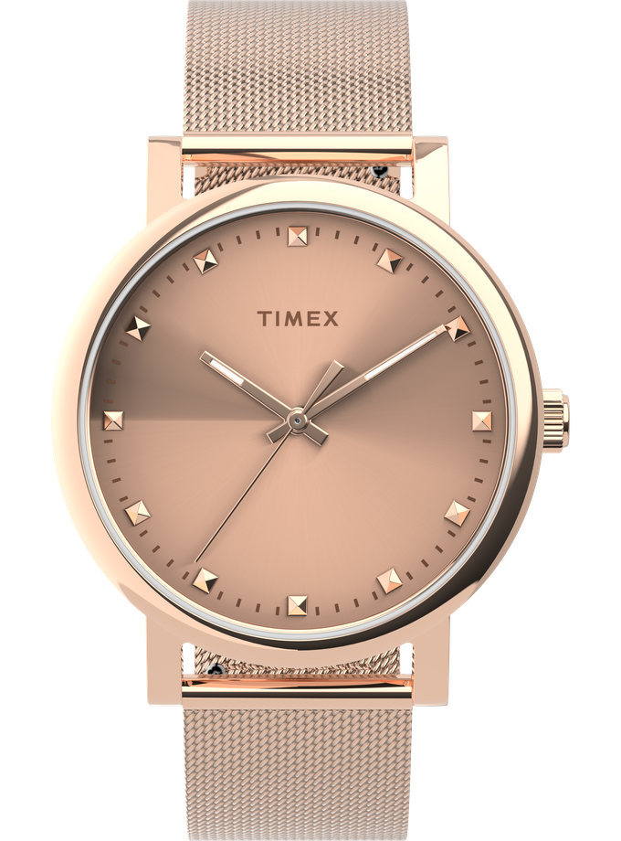 Timex Originals 38mm Stainless Steel Mesh Band Watch Same Day Delivery