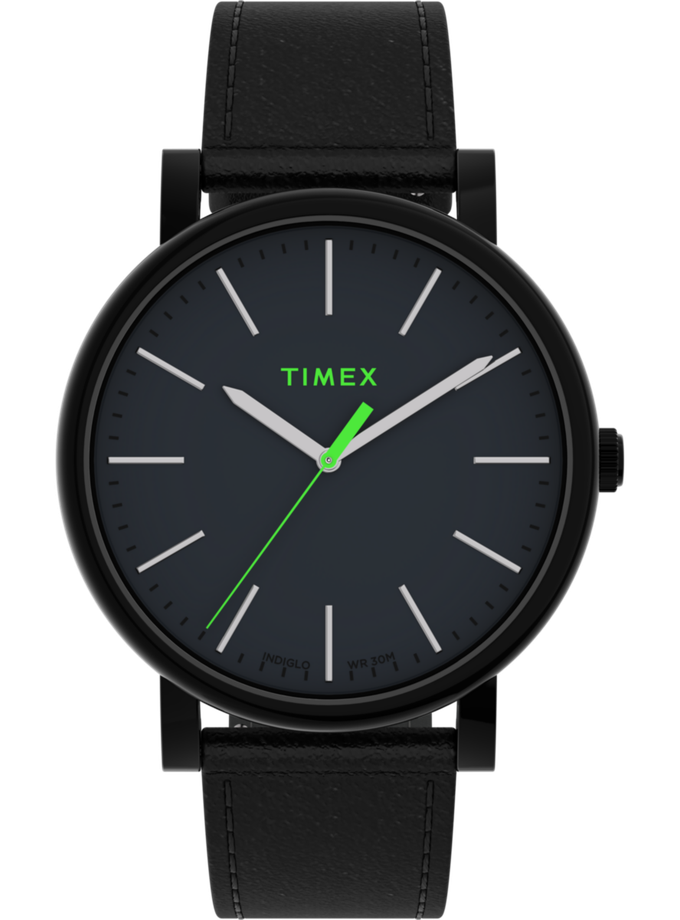 Timex Originals 42mm Leather Strap Watch Best Seller