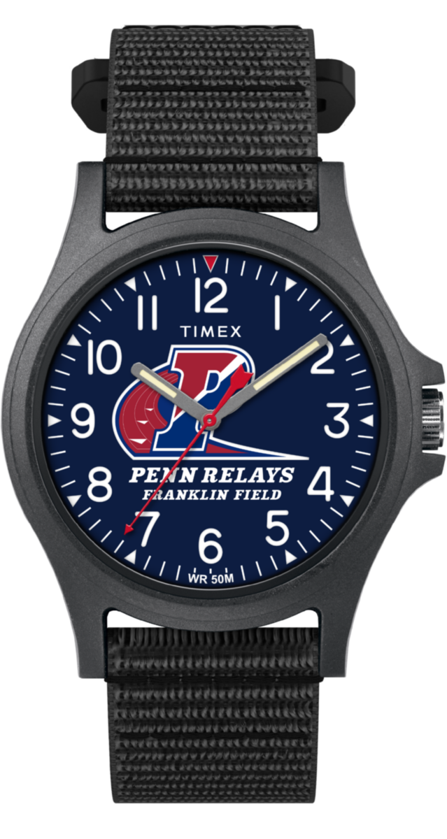 Timex Penn Relays 2024 Pride 40mm Fabric Fast Wrap Strap Watch On Sale