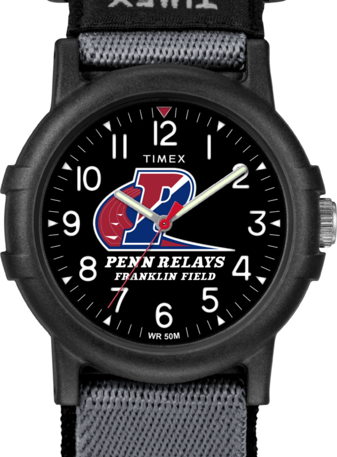 Timex Penn Relays 2024 Recruit 40mm Fabric Fast Wrap Strap Watch For Sale