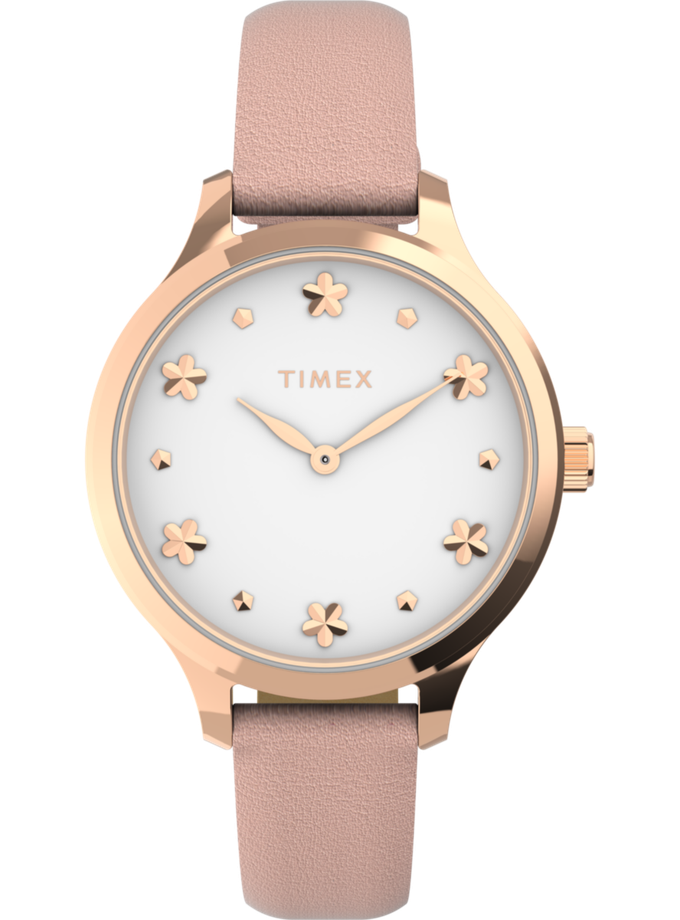 Timex Peyton 36mm Leather Strap Watch High Quality