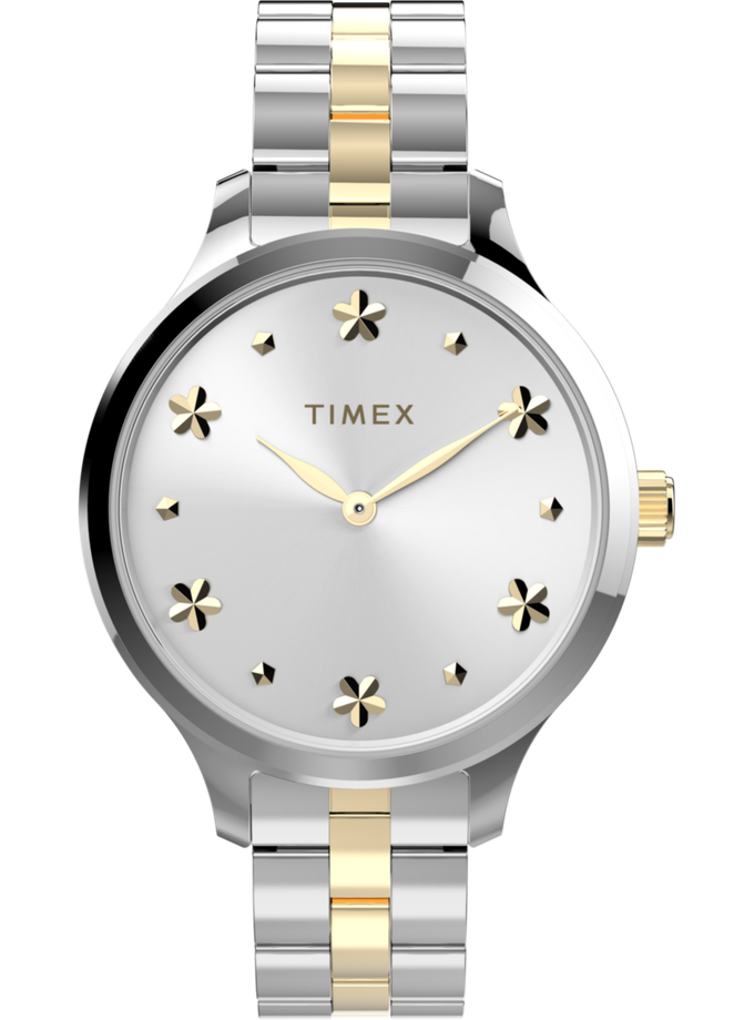 Timex Peyton 36mm Stainless Steel Bracelet Watch For Sale