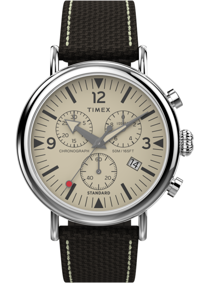 Timex Standard Chronograph 41mm Fabric Strap Watch Best Price