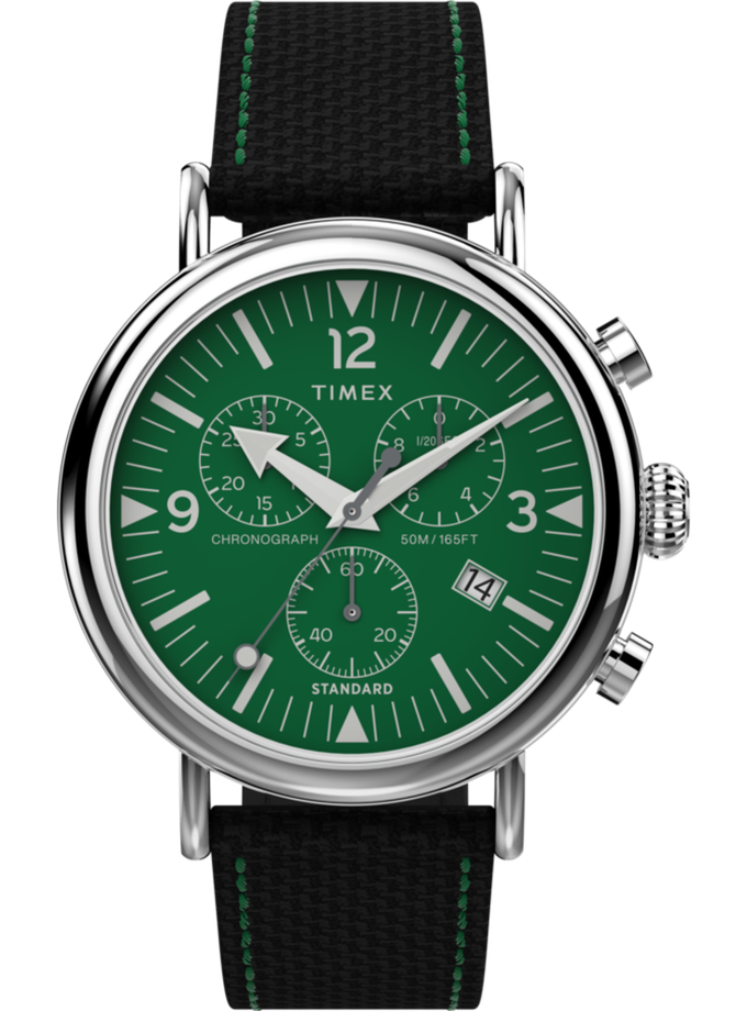 Timex Standard Chronograph 41mm Fabric Strap Watch High Quality