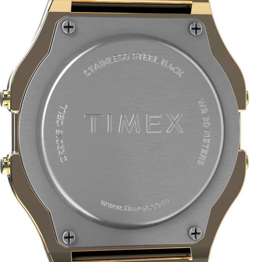 Timex T80 Rainbow 34mm Stainless Steel Bracelet Watch Same Day Delivery