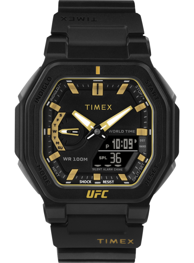 Timex UFC Colossus 45mm Resin Strap Watch Best Seller