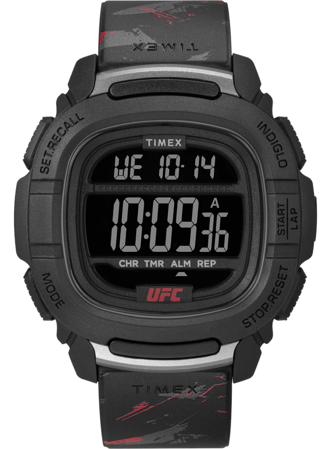 Timex UFC Command Fight Week 47mm Resin Strap Watch Same Day Delivery