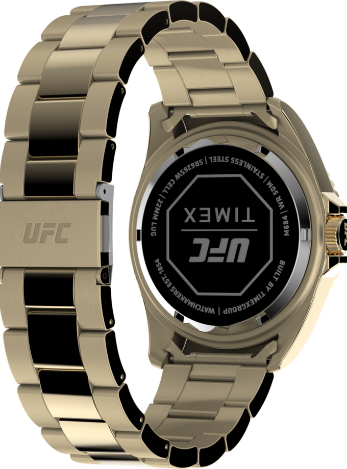 Timex UFC Debut 42mm Stainless Steel Bracelet Watch New Arrival