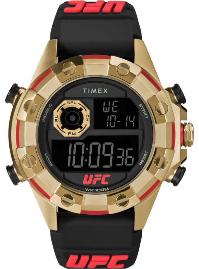 Timex UFC Kick 49mm Resin Strap Watch For Sale