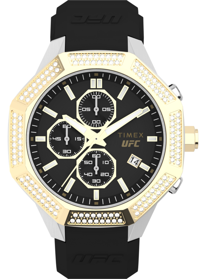 Timex UFC King 45mm Silicone Strap Watch New Arrival