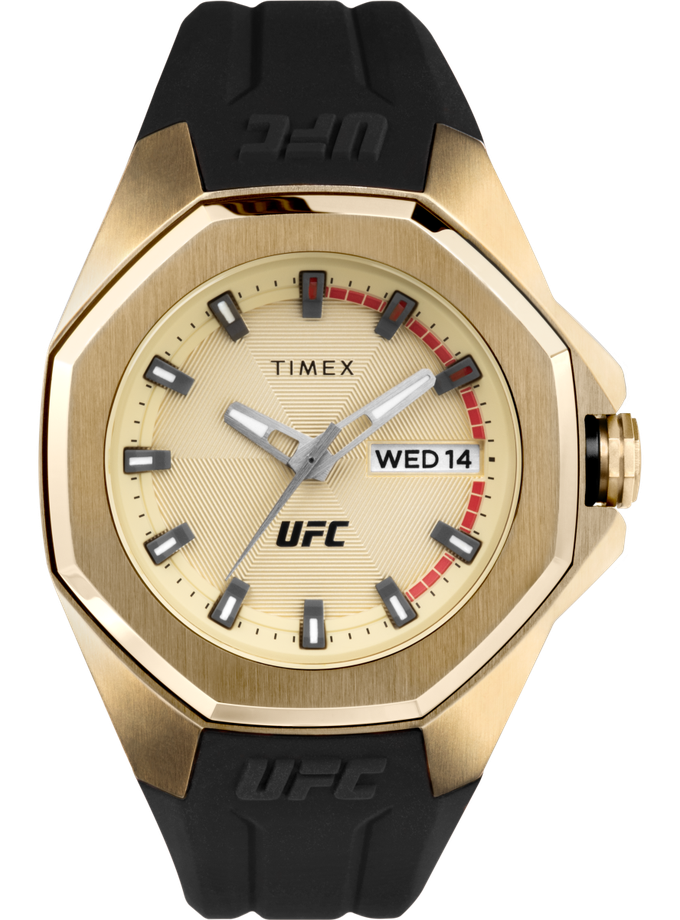 Timex UFC Pro 44mm Silicone Strap Watch High Quality