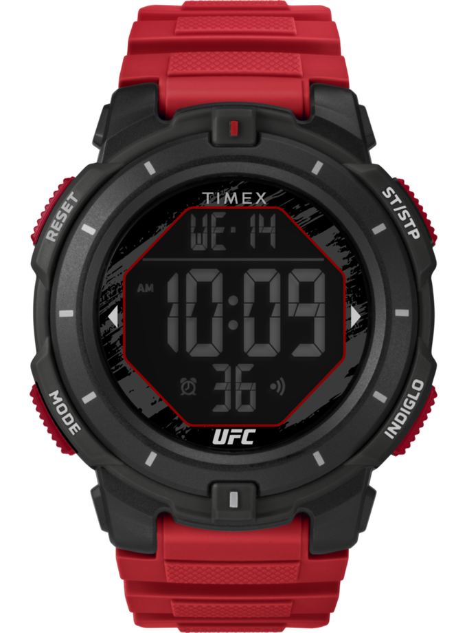 Timex UFC Rumble 50mm PU Strap Watch New Arrival