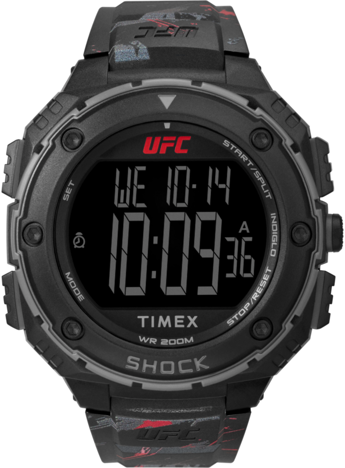 Timex UFC Shock XL Fight Week 50mm Resin Strap Watch Best Seller