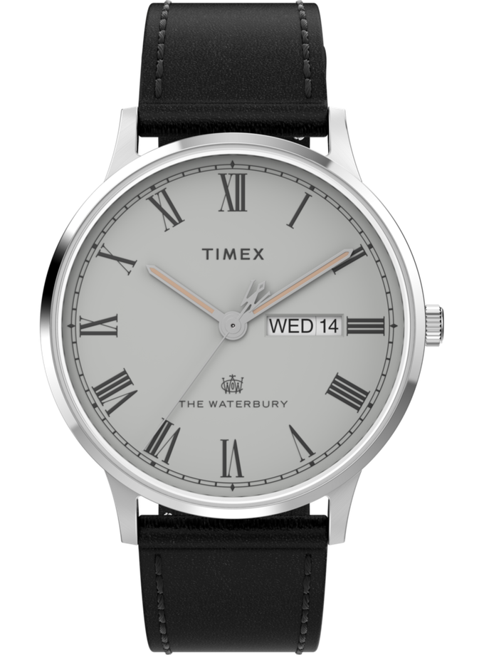 Timex Waterbury Classic 40mm Leather Strap Watch Best Price