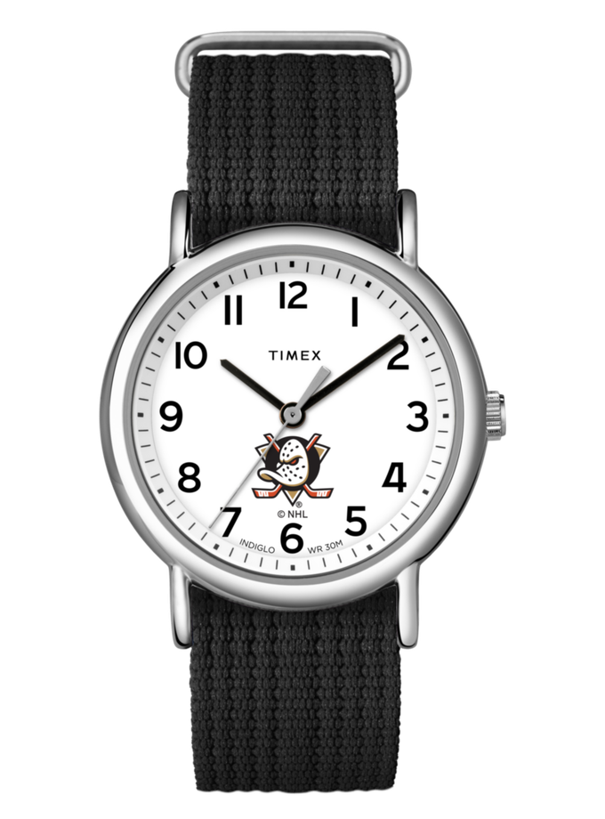 Timex Weekender Black Anaheim Ducks Best Price