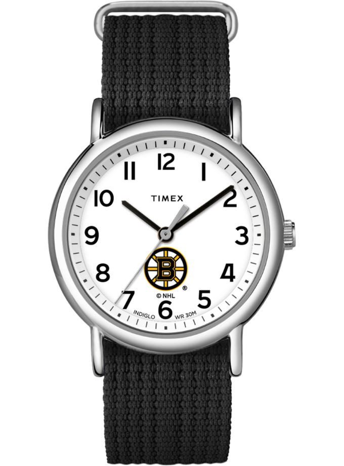 Timex Weekender Black Boston Bruins On Sale