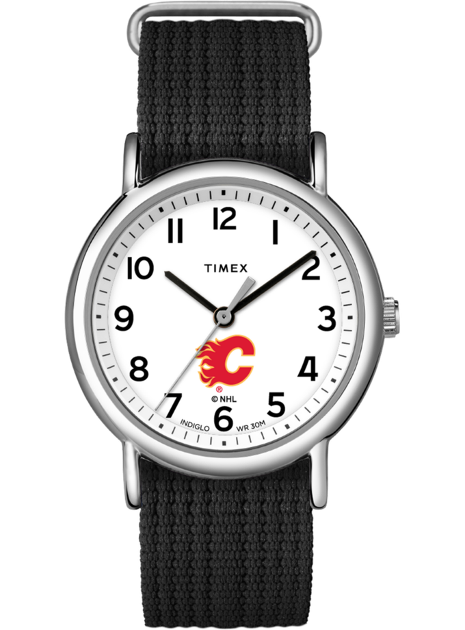 Timex Weekender Black Calgary Flames New Arrival