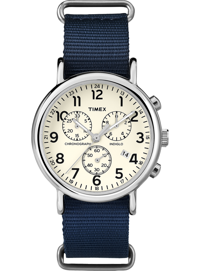 Timex Weekender Chronograph 40mm Nylon Strap Watch Best Price