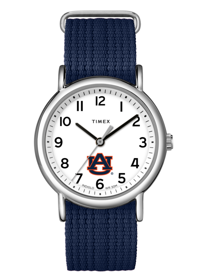 Timex Weekender Navy Blue Auburn Tigers Free shipping