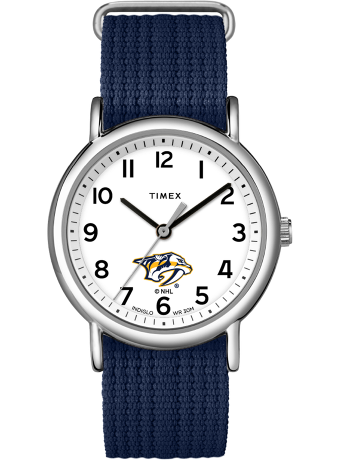 Timex Weekender Navy Blue Nashville Predators Best Price