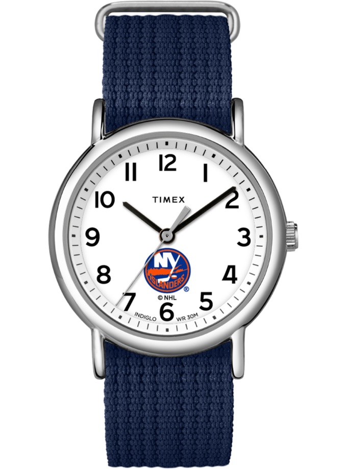 Timex Weekender Navy Blue NY Islanders Best Buy