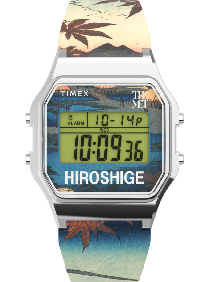 Timex x The MET Hiroshige 34mm Resin Strap Watch Free shipping